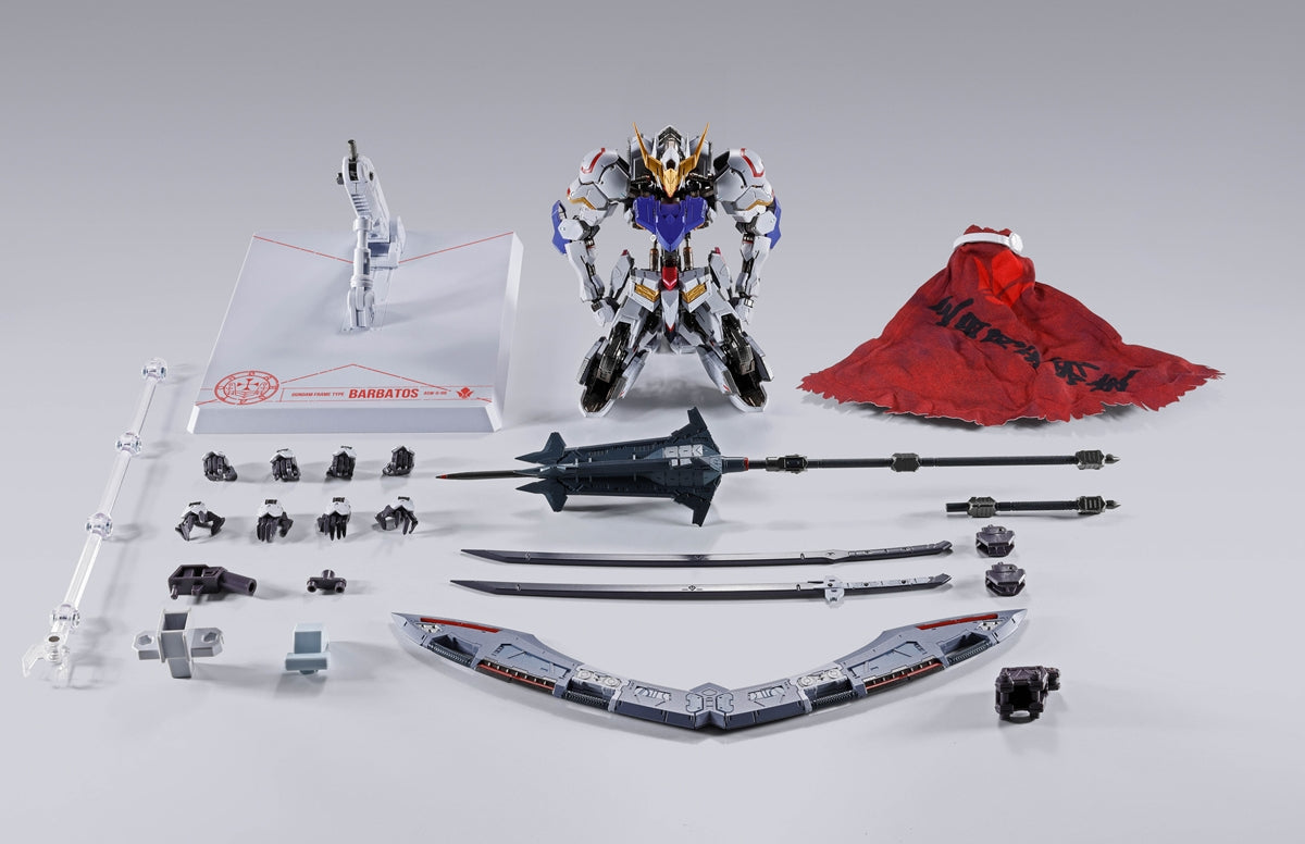 Metal Build Gundam Barbatos (4th Form) + Boomerang Mace